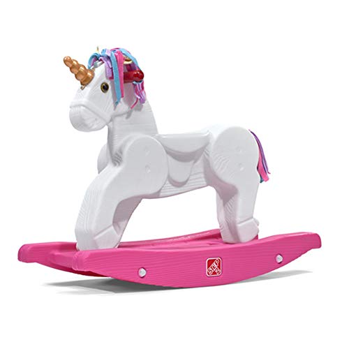 Step2 Unicorn Rocking Horse | Toddler Ride On Toy