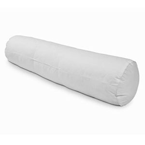 LoftWorks BP-601 My First Body Kid and Toddlers-100% Cotton Unbleached, Hypo-allergenic Fill Bolster Shape Pillow for Hug & Sleep