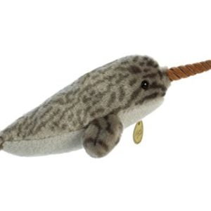 Aurora World 12" Narwhal, Grey and White