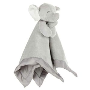KIDS PREFERRED Carter's Elephant Plush Stuffed Animal Snuggler Blanket - Gray