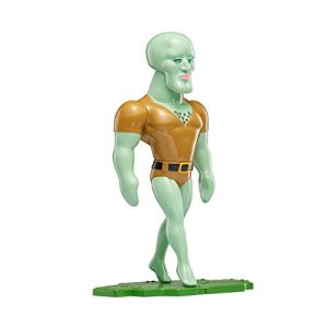 SpongeBob SquarePants, Masterpiece Memes, 8” Collectible Vinyl Figure, Handsome Squidward (Closed Eyes)