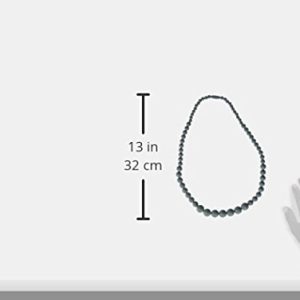 Nuby Teething Trends Round Beads Teething Necklace - Gray