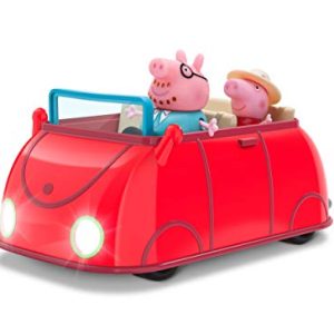 Peppa Pig Lights & Sounds Family Fun Car, Red Car