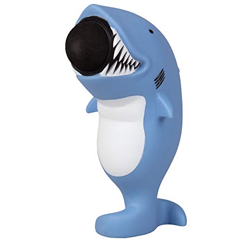 Hog Wild Shark Popper Toy - Shoot Foam Balls Up to 20 Feet - 6 Balls Included - Age 4+