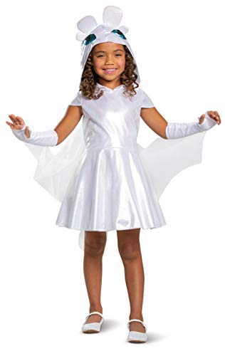 Disguise Light Fury Classic How to Train Your Dragon Child Costume, X-Small REMPTY (3T-4T)