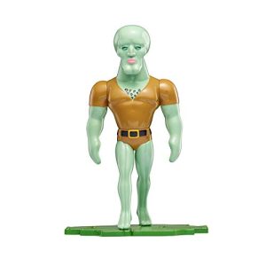SpongeBob SquarePants, Masterpiece Memes, 8” Collectible Vinyl Figure, Handsome Squidward (Closed Eyes)