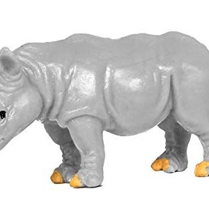 Safari Ltd Wild TOOB With 12 Great Jungle Friends, Including a Giraffe, Brown Bear, Tiger, Camel, Lion, Crocodile, Gorilla, Hippo, Rhino, Zebra, Panther and Elephant (Discontinued by manufacturer)
