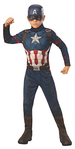 Marvel Avengers Child's Captain America Costume Bundle, Medium