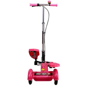 Ped-Run3 Kids Scooter for Boys and Girls with Advanced Dual Pedal Action