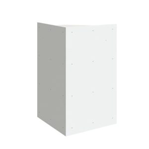 RiverRidge 02-144 6-Cubby, 3-Shelf Kids Corner Cabinet, White