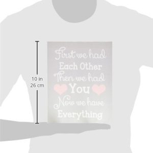 The Kids Room by Stupell Sweet Messages in Pink and Grey 4-Pc Rectangle Wall Plaque Set