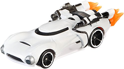 Hot Wheels Star Wars Rogue One Character Car, First Order Flametrooper (Clean)