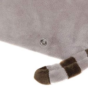 GUND Pusheen Cat Plush Stuffed Animal Wrislet Purse, Gray, 8"