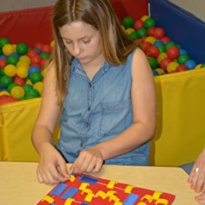 HandiThings DP Dolphin Playground Toy, Red, Blue, Yellow, One Size