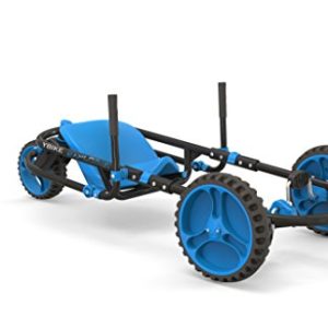 YBIKE Explorer Pedal Car, Blue/Black