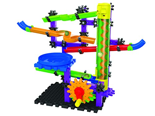 The Learning Journey Techno Gears Marble Mania STEM Construction Set – Zoomerang Marble Run (80+ pieces) – Award Winning Learning Toys & Gifts for Boys & Girls Ages 6 Years and Up