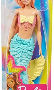 Barbie Dreamtopia Mermaid Doll, Coral Hair