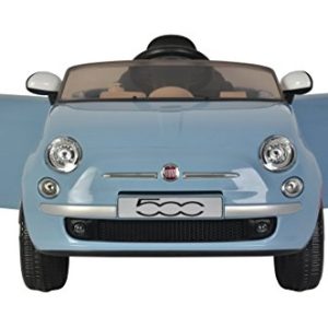 Kid Motorz 6V Fiat 500 Ride On, Blue