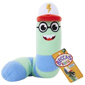 Becca's Bunch Plush Toy Pedro Soft & Cuddly Mini Plush Doll, Stands 8" Tall, Pedro is Wearing His Hat with Lightning Bolt - Plush with Stitched Detailing, for Ages 12M+