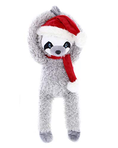 Plushland Sloth Plush Stuffed Animal – Sloth Gift for Kids and Adults – Plush Toy with Long Cuddly Arms – Lazy Slowla – 12 Inches.