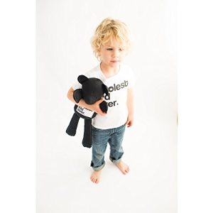 AMY COE Coco Bear Plush, Black
