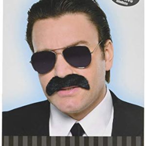 Amscan Good Fella Moustache - Wacky Facial Hair Costume Accessory