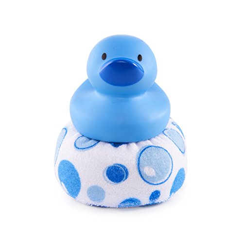 Munchkin Duck Duck Clean Sponge Bath Toy, Blue