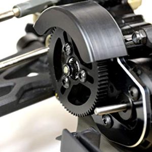 Exotek 1726Blk Flite Direct Spur Mount, Ultra Light, for B6, 22, and RB6 Series Buggies and Trucks (Black)