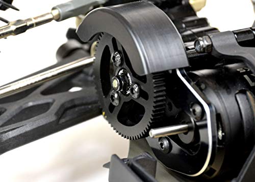 Exotek 1726Blk Flite Direct Spur Mount, Ultra Light, for B6, 22, and RB6 Series Buggies and Trucks (Black)