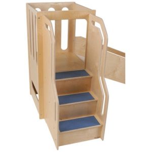 Constructive Playthings CPW-1 Space-Saver Wooden Activity Center for Children 18-35 Months