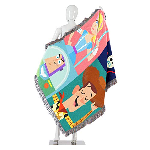 Toy Story My New Toys Woven Tapestry Throw Blanket