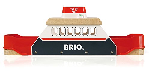 BRIO World - 33569 Ferry Ship | 3 Piece Toy Train Accessory for Kids Ages 3 and Up