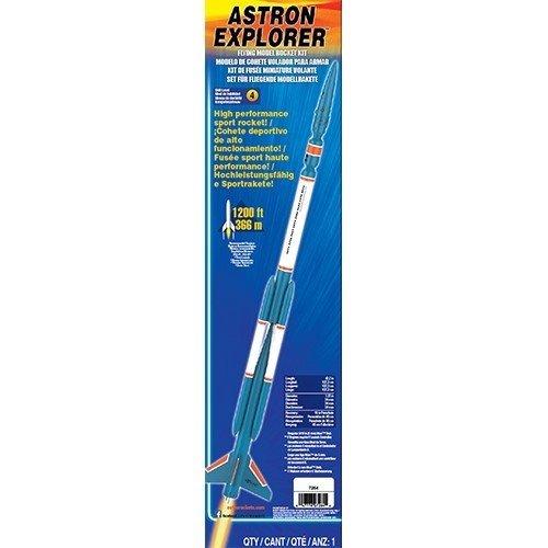 Estes Rockets 7264 Astron Explorer Model Rocket Kit, Skill Level 4, Brown