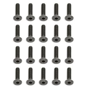 Team Associated 25203 M3 x 12mm Flat Head Counter Sunk Hex Screw