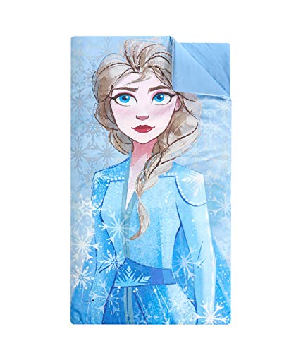 Disney Frozen 2 Giftable Sleepover Set with Sleeping Bag, Pillow & Bonus Eye Mask, Ages 3+