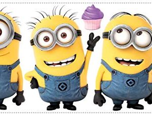 RoomMates Despicable Me 2 Minions Giant Peel And Stick Giant Wall Decals