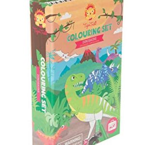 Tiger Tribe Dinosaurs Colouring Set