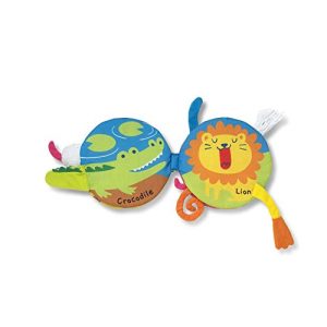Melissa & Doug K’s Kids Whose Tail? 8-Page Soft Activity Book, The Original (Great Gift for Girls and Boys - Best for Babies and Toddlers, All Ages)