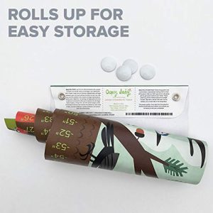 Oopsy Daisy Birchwood Owl Growth Chart, Pink, 12" x 42"