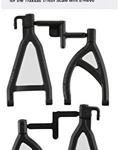 RPM 80602 Rear Upper/Lower A-Arms Black 1/16 E-Revo Black
