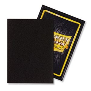 Dragon Shield Matte Black 100 Protective Sleeves