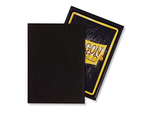 Dragon Shield Matte Black 100 Protective Sleeves