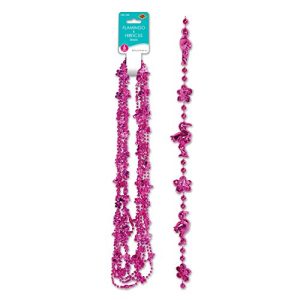 Beistle Flamingo & Hibiscus Beads