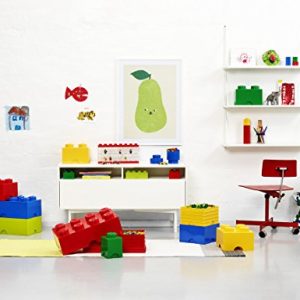 LEGO 8-Brick Storage Box, Bright Red