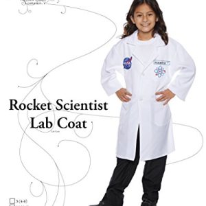 Underwraps Rocket Scientist Girls Child Costume Lab Coat