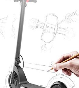 Henoh Electric Scooter, 8.5 inch Tire 20 Miles Long-Range PANASONIC Battery, Up to 22 MPH, Easy Fold and Carry Design, Ultra-Lightweight Aluminum Alloy