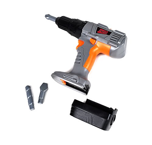Maxx Action Power Tools Drill with Realistic Drilling Movement and Drill Bit Accessories