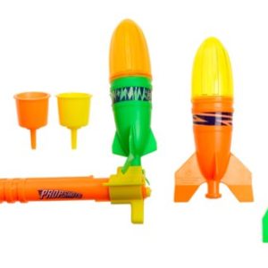Toysmith Aquashots Deluxe Water Rocket Set