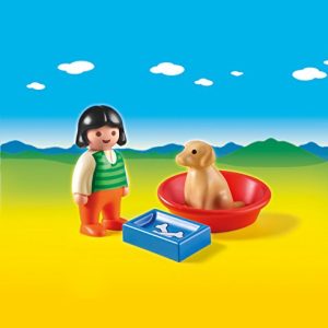 PLAYMOBIL 1.2.3 Girl with Dog