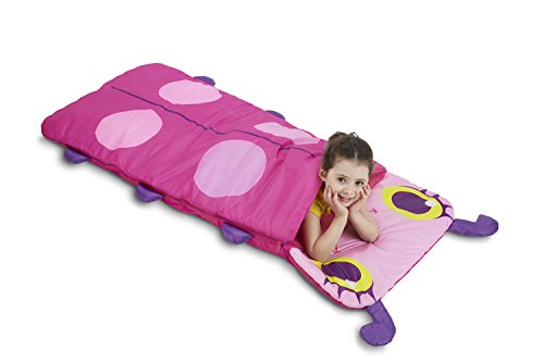 Melissa & Doug Sunny Patch Trixie Ladybug Sleeping Bag With Matching Storage Bag